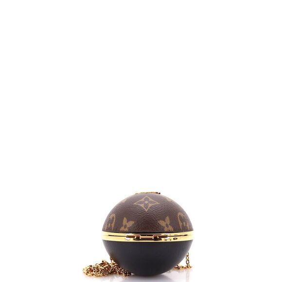 Louis Vuitton Egg Case Monogram Canvas and Leather Black, Brown - Picture 4 of 6